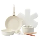 Toque 9-Piece Non Stick Cookware Set Kitchen Fry Pan