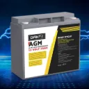 Giantz AGM Deep Cycle Battery 12V 25Ah Box Portable Solar Caravan Camping