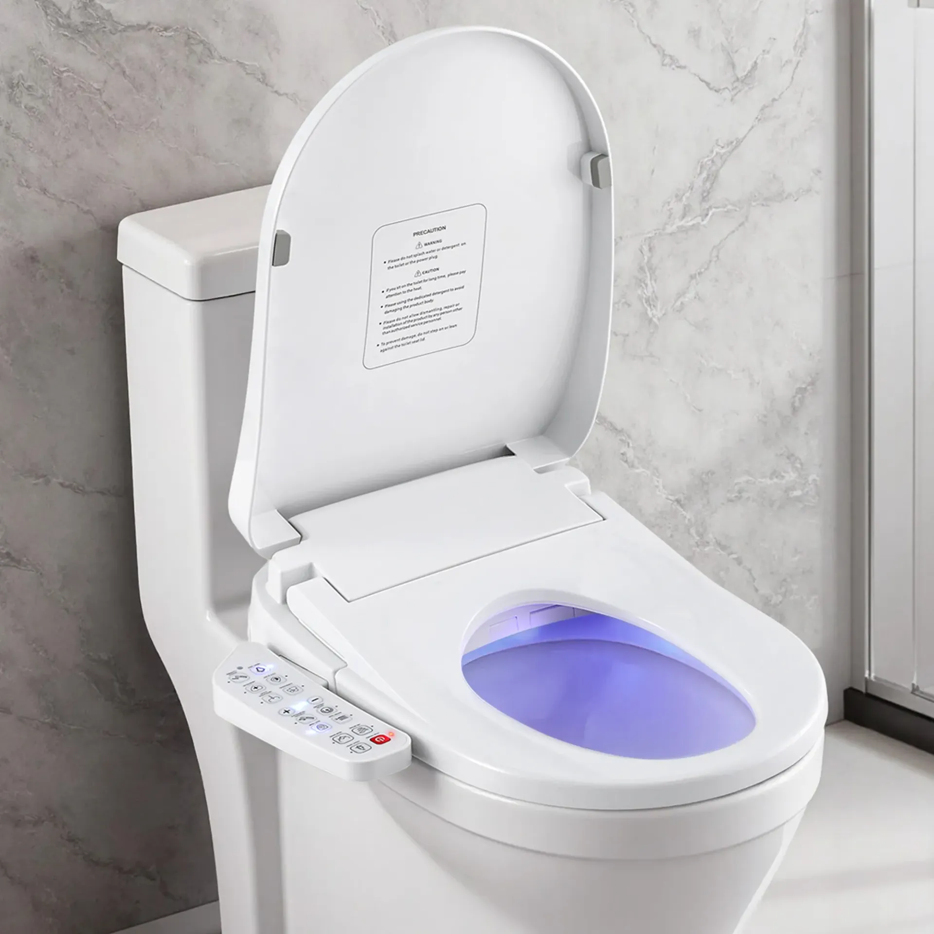 Cefito Electric Bidet Toilet Seat Cover Heated Warm Water Dryer LED Night Light