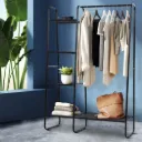 Artiss Wardrobe Clothes Rack Airer Coat Stand Closet 150cm