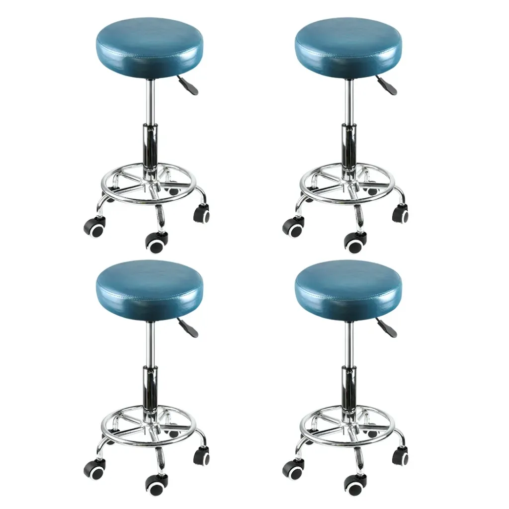 Levede 4x Barstool Swivel Salon Hairdressing