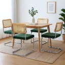 Levede 4xRattan Chair Dining Chairs