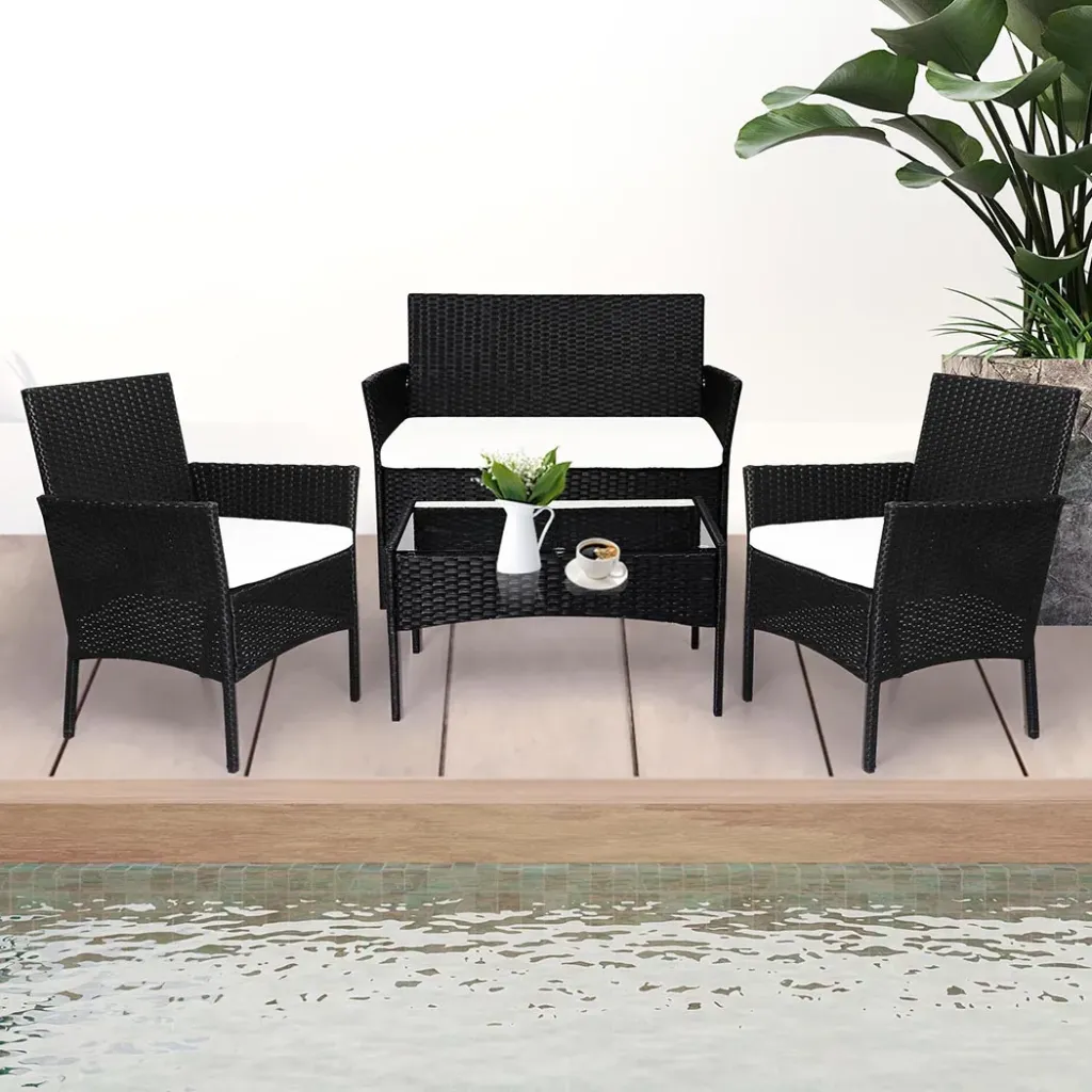 Levede 4PCS Outdoor Furniture Setting