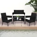 Levede 4PCS Outdoor Furniture Setting