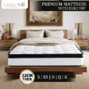 Laura Hill Single Mattress with Euro Top Layer - 32cm