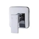 Della Francesca Shower Bath Mixer Tap Bathroom WATERMARK Approved - Chrome  (Square)