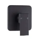Shower Bath Mixer Tap Bathroom WATERMARK Approved - Electroplated Matte Black (Square)