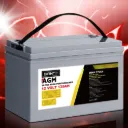 Giantz AGM Deep Cycle Battery 12V 135Ah Box Portable Solar Caravan Camping