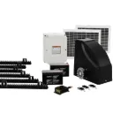 LockMaster Automatic Sliding Gate Opener Kit 20W Solar 6M 600KG