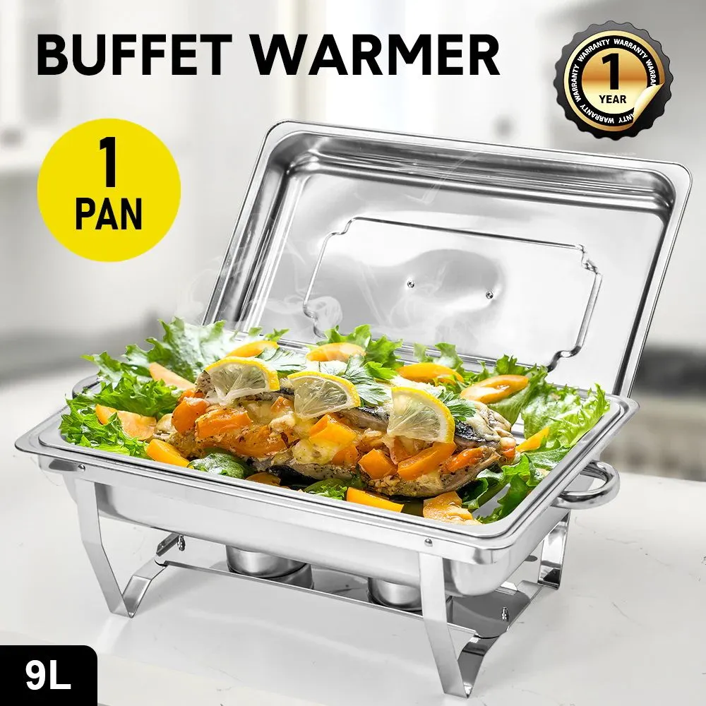 Alston 9L Chafing Dish Set, Premium 410 Stainless Steel Buffet Warmer