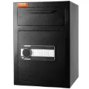 2.5 Cub Depository Safe, Deposit Safe with Drop Slot, Electronic Code Lock and 2 Emergency Keys, 20.27'' x 13.97'' x 13.97''