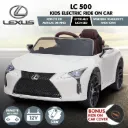 Kahuna Authorised Lexus LC 500 Kids Electric Ride On Car - White