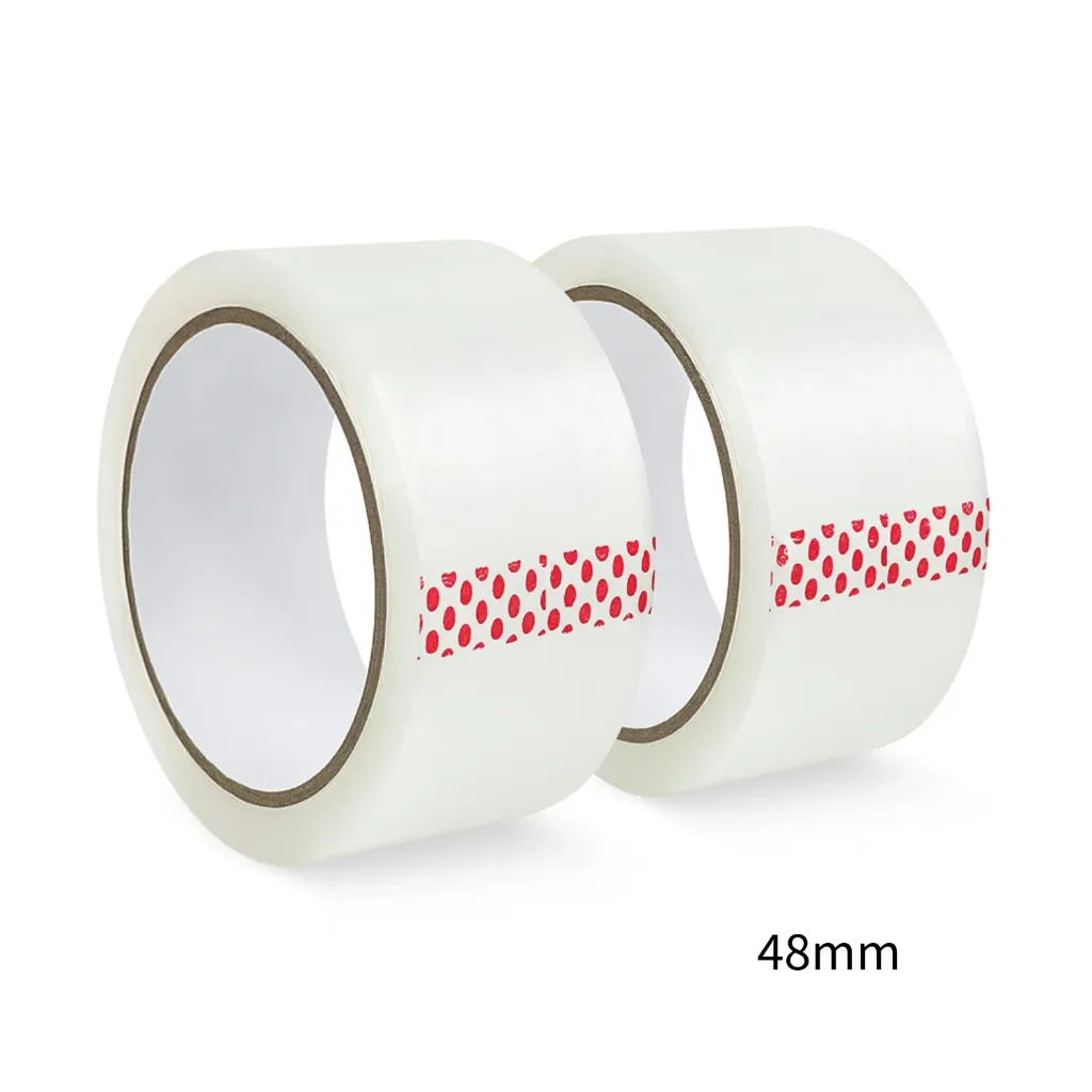 BOPP Clear Packaging Tape 48mm – Heavy Duty Adhesive Roll 36 Pack