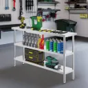 Stainless Steel Food Prep Table, 356 x 1524 x 864 mm Commercial Kitchen Worktable