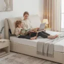 Artiss King Bed Frame Gas Lift Storage 3 Drawers Adjustable Headboard Platform Base