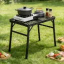 Levede Camping Table Mesh Desktop Lightweight Portable Folding Grill Desk