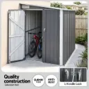 Giantz Garden Shed 118x238cm Lean To Bike Shelter Backyard Outdoor Storage