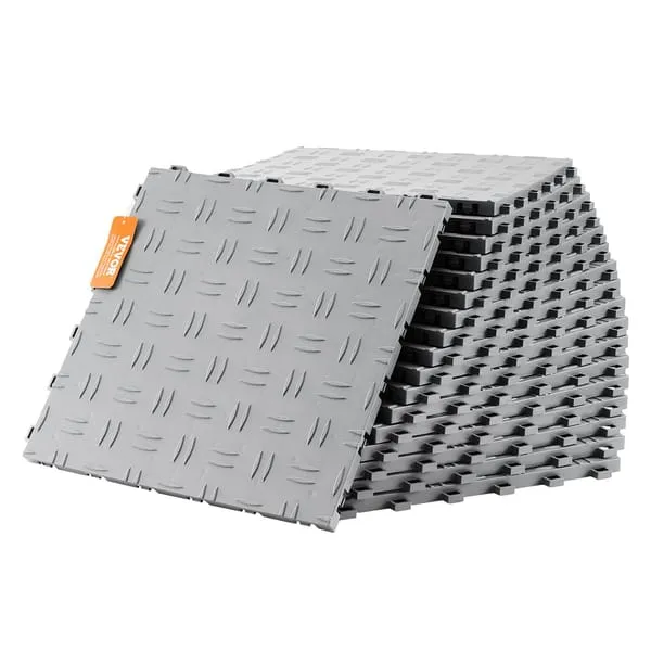 Garage Tiles Interlocking, 305 x 305 x 13.4 mm 25 Pack