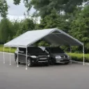 Samland Portable Carport Garage Shelter Canopy Double Size 18x20FT