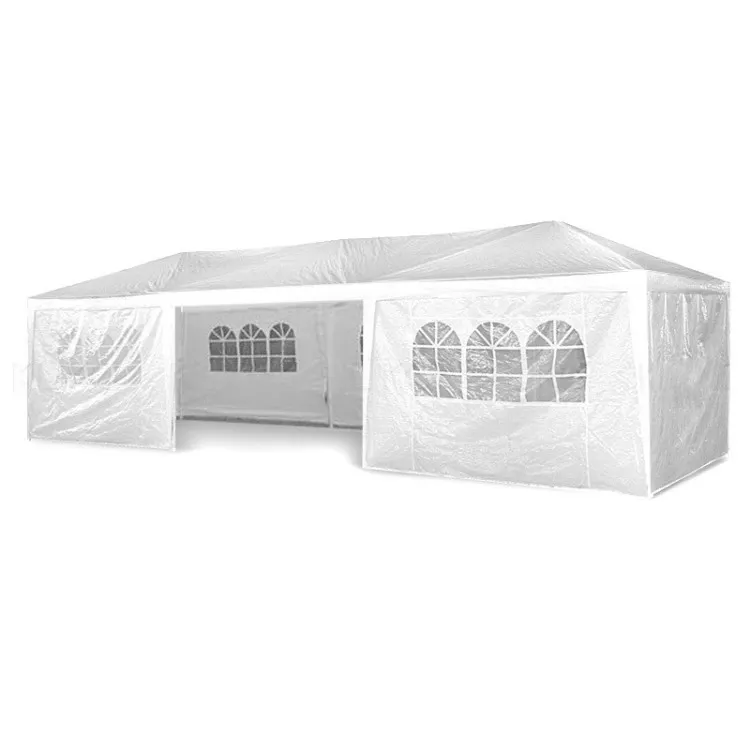 Wallaroo 4x8 Outdoor Event Marquee (6 windows) - White