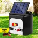Giantz Fence Energiser 8KM Solar Powered 0.3J Electric Fencing Charger