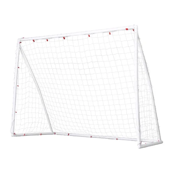 Everfit 8FT Soccer Football Goal Net UPVC Frame with PE Mesh Weatherproof Portable
