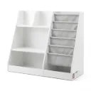 Keezi Kids Bookshelf Wood Bookcase Toddler Toys Storage Rack Display Shelves
