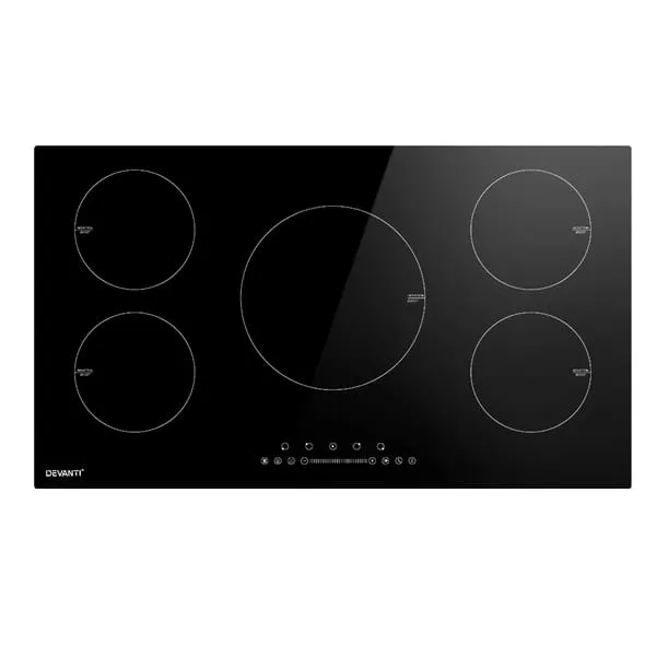Devanti Induction Cooktop 90cm Electric Cooker, 9300w