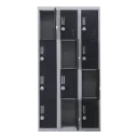12-Door Locker for Office Gym Shed School Home Storage - 3-Digit Combination Lock