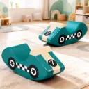 Keezi Kids Climbing Blocks Foam Toddler Playset Soft Indoor Climbing Toy Rocker