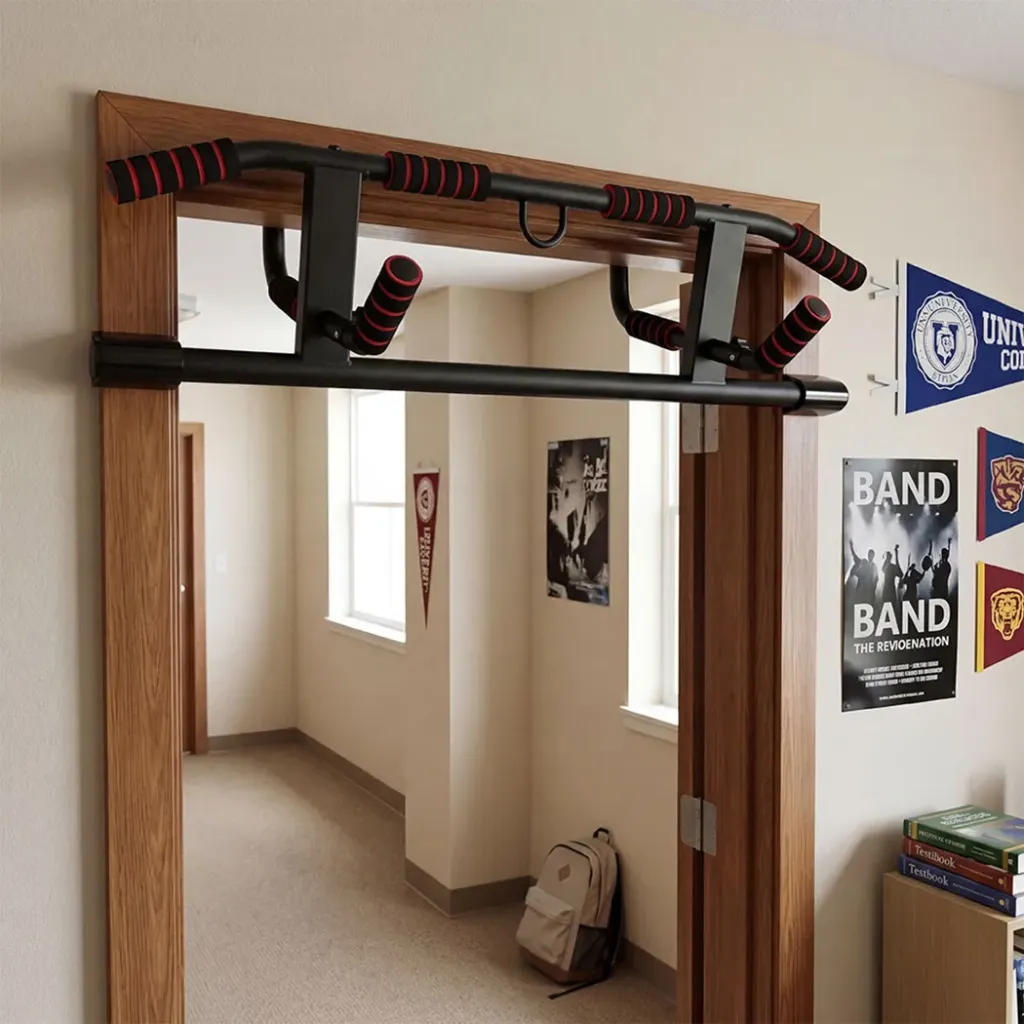 Centra Pull Up Chin Up Bar Doorway Multi Grip Home Gym Workout Fitness Portable