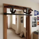 Centra Pull Up Chin Up Bar Doorway Multi Grip Home Gym Workout Fitness Portable
