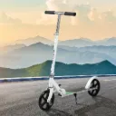 MONVELO Folding Scooter Dual Large Wheels White
