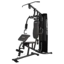 Powertrain Multi Station Home Gym 68kg Weight Stack All-in-One Fitness Workout Machine Lat Pulldown Preacher Curl
