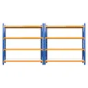 Giantz 4Mx2M Garage Shelving Warehouse Rack Orange/Blue