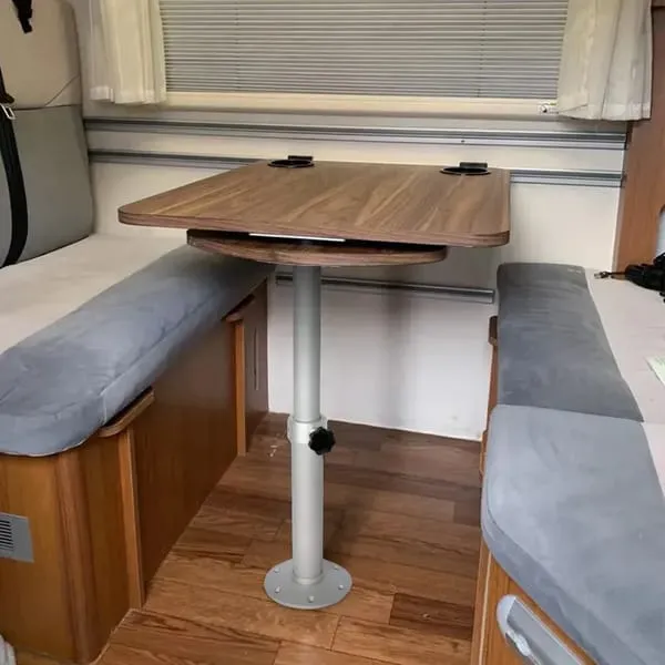 Table Pedestal Telescopic Furniture Leg 46-70cm Height Adjustable