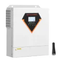 Hybrid Solar Inverter, 3500W, All in One Pure Sine Wave Power Inverter Charger, 220V AC, with Built-in 100A MPPT Solar Charger Controller