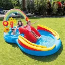 Intex Inflatable Rainbow Ring Play Centre w/ Slide