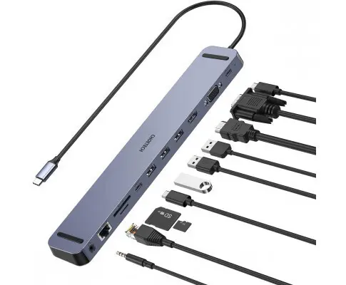 CHOETECH HUB-M20 USB-C 11-in-1 Multifunction Adapter