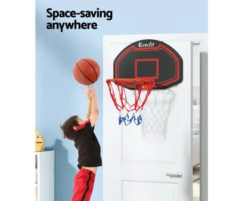 Everfit Basketball Hoop Door Wall Mounted Kids Sports Backboard Indoor Outdoor