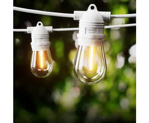 14M LED Festoon Light Outdoor String Light Christmas Wedding Party Decorations