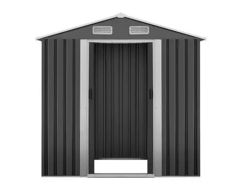 Giantz Garden Shed 1.96x1.32M Sheds Outdoor Storage Tool Workshop Metal Shelter Sliding Door
