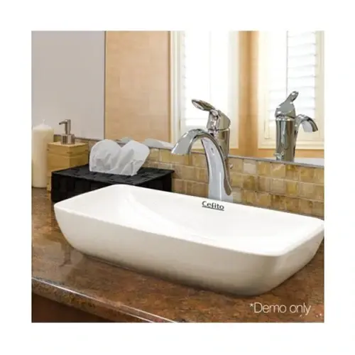 Ceramic Sink Rectangle White