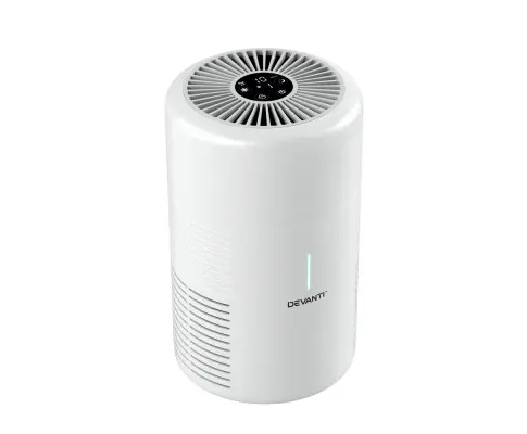 Devanti Air Purifier HEPA Filter Home Purifiers Dust Sensor PM2.5 Remover