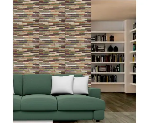 10PCS 3D Foam Patchwork Self Adhesive Home Wallpaper Panels 70 x 77cm