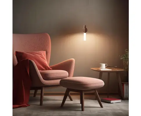 Motion Sensor Wall Light Indoor, LED Rechargeable, 1pc
