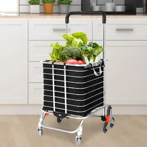 Mountview Foldable Shopping Cart Trolley