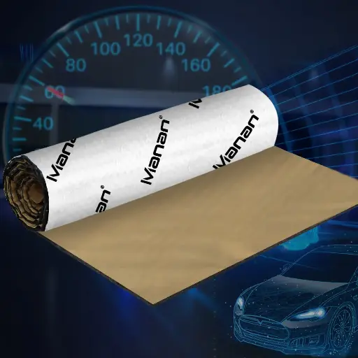 Manan Butyl Sound Deadener Roll 8M Heat 50X800