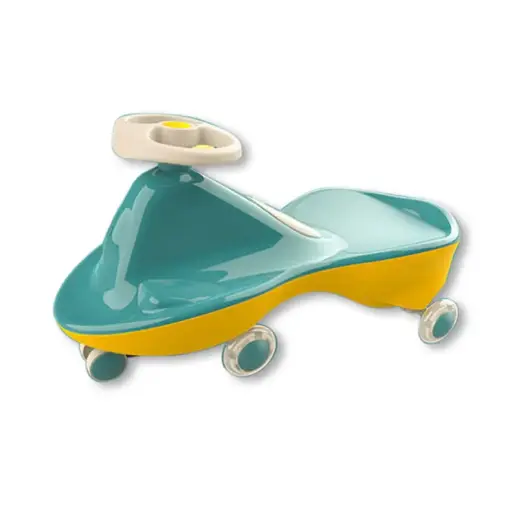 Bobisi Green-Glide Walker Swing Car Twist Car Rind On Toy Italian Designer