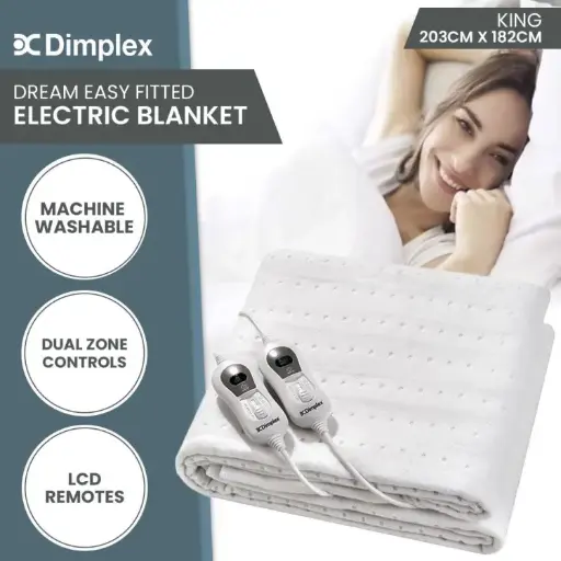 Dimplex Dream Easy Fitted Electric Blanket - King